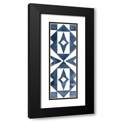 Geocities VIII Black Modern Wood Framed Art Print with Double Matting by Selkirk, Edward