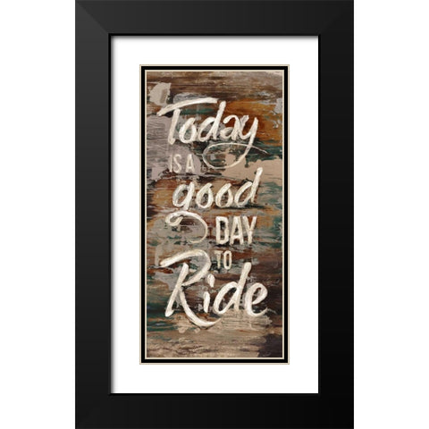 Good Day Black Modern Wood Framed Art Print with Double Matting by Selkirk, Edward