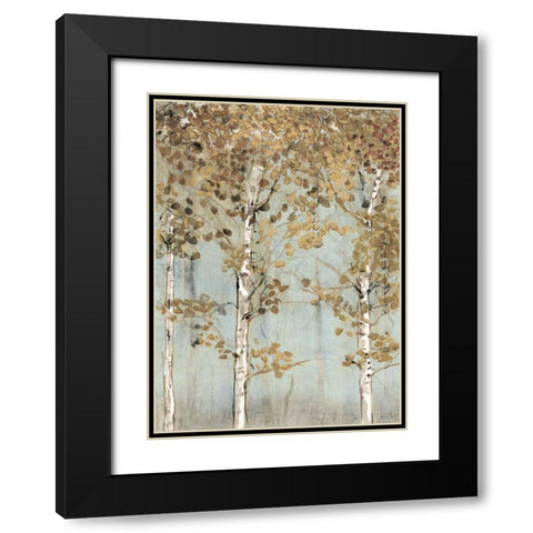Soft Birch Black Modern Wood Framed Art Print with Double Matting by Selkirk, Edward
