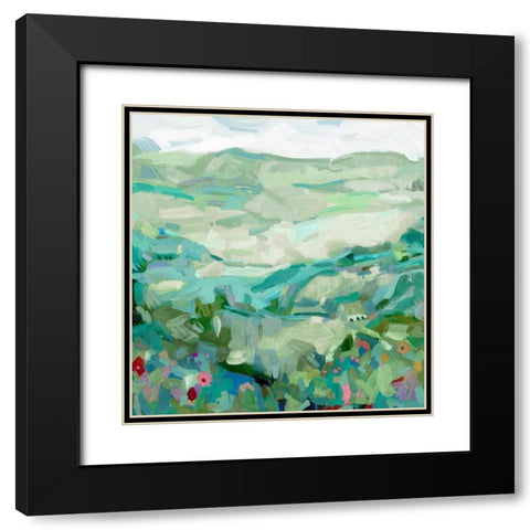 Wild Black Modern Wood Framed Art Print with Double Matting by Selkirk, Edward