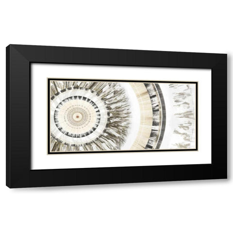 Neutral Motif II Black Modern Wood Framed Art Print with Double Matting by Selkirk, Edward