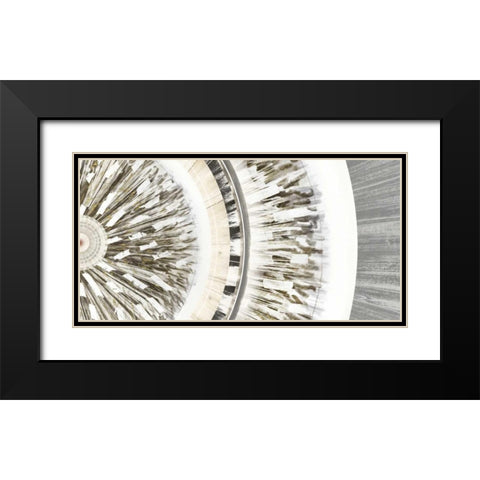 Neutral Motif III Black Modern Wood Framed Art Print with Double Matting by Selkirk, Edward