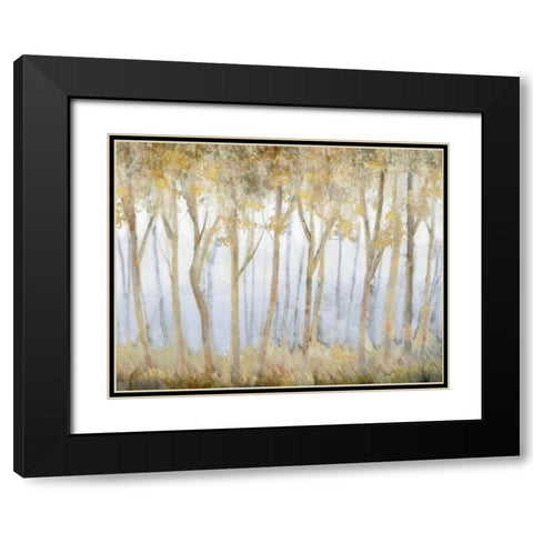 Rush to Gold Black Modern Wood Framed Art Print with Double Matting by Selkirk, Edward