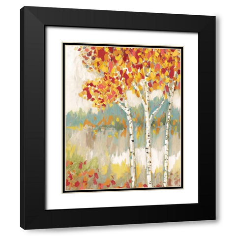 Forest Edge I Black Modern Wood Framed Art Print with Double Matting by Selkirk, Edward