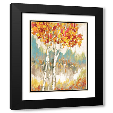 Forest Edge II Black Modern Wood Framed Art Print with Double Matting by Selkirk, Edward