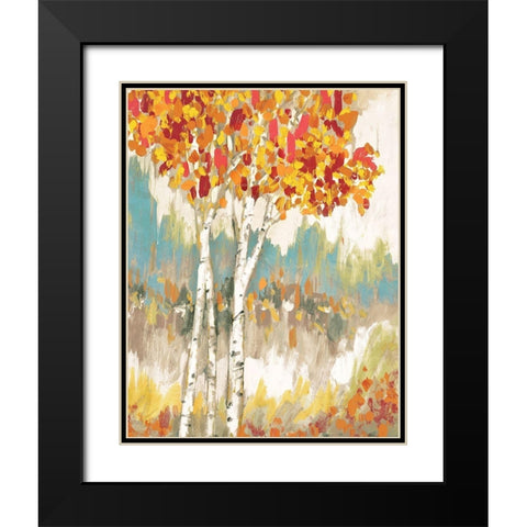 Forest Edge II Black Modern Wood Framed Art Print with Double Matting by Selkirk, Edward