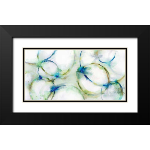 Coils I Black Modern Wood Framed Art Print with Double Matting by Selkirk, Edward