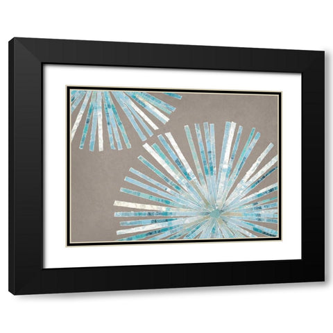 Disk I Black Modern Wood Framed Art Print with Double Matting by Selkirk, Edward