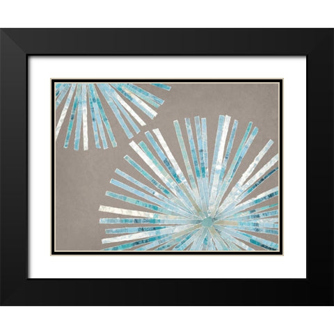 Disk I Black Modern Wood Framed Art Print with Double Matting by Selkirk, Edward