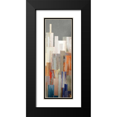 Hilltop Cityscape III Black Modern Wood Framed Art Print with Double Matting by Selkirk, Edward