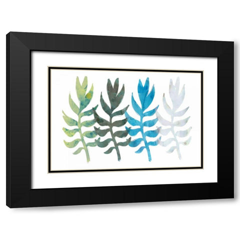 Progression Black Modern Wood Framed Art Print with Double Matting by Selkirk, Edward