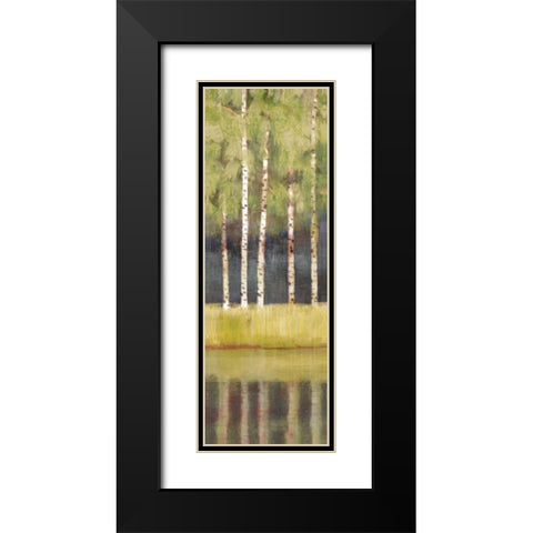 Luscious Morning I Black Modern Wood Framed Art Print with Double Matting by Selkirk, Edward
