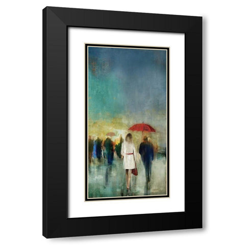 Memories I Black Modern Wood Framed Art Print with Double Matting by Selkirk, Edward