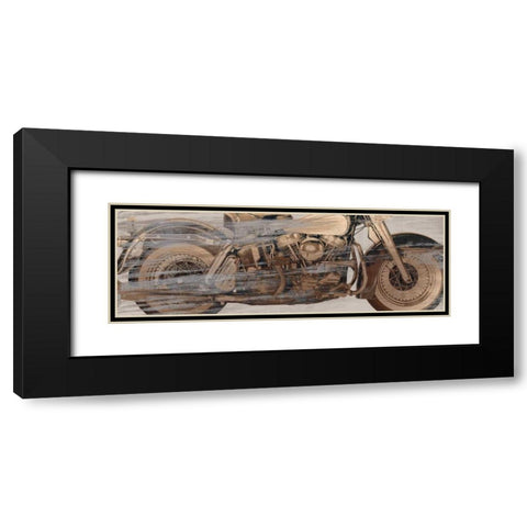 Stardust Blends Black Modern Wood Framed Art Print with Double Matting by Selkirk, Edward