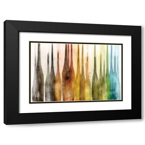 In Milan  Black Modern Wood Framed Art Print with Double Matting by Selkirk, Edward