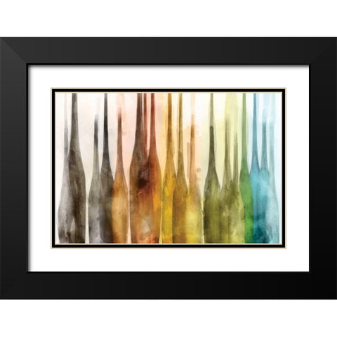 In Milan  Black Modern Wood Framed Art Print with Double Matting by Selkirk, Edward