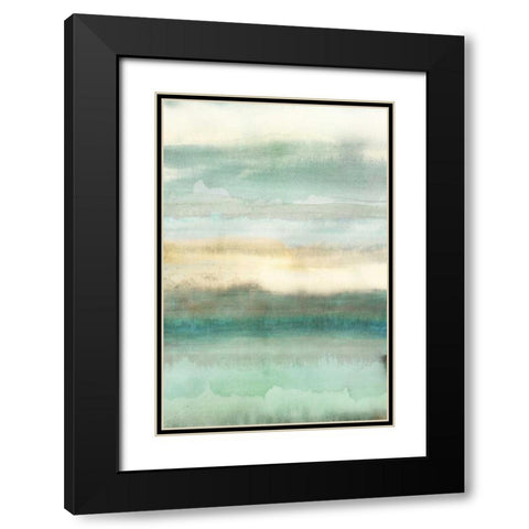 Hazy Impressions Black Modern Wood Framed Art Print with Double Matting by Selkirk, Edward