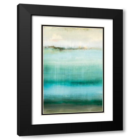 Lapis Lazuli  Black Modern Wood Framed Art Print with Double Matting by Selkirk, Edward
