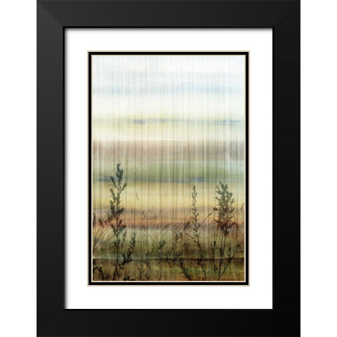 Wheat Fields - Mini Black Modern Wood Framed Art Print with Double Matting by Selkirk, Edward