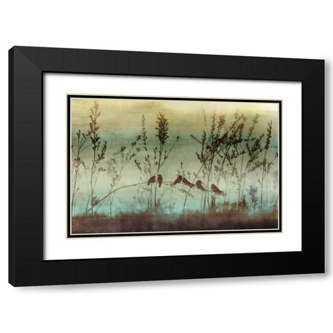 Louisianna Black Modern Wood Framed Art Print with Double Matting by Selkirk, Edward