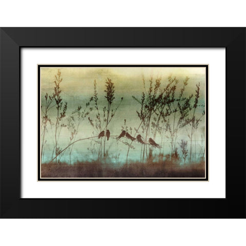 Louisianna Black Modern Wood Framed Art Print with Double Matting by Selkirk, Edward
