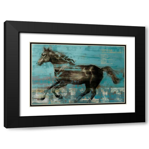 Spirit Black Modern Wood Framed Art Print with Double Matting by Selkirk, Edward