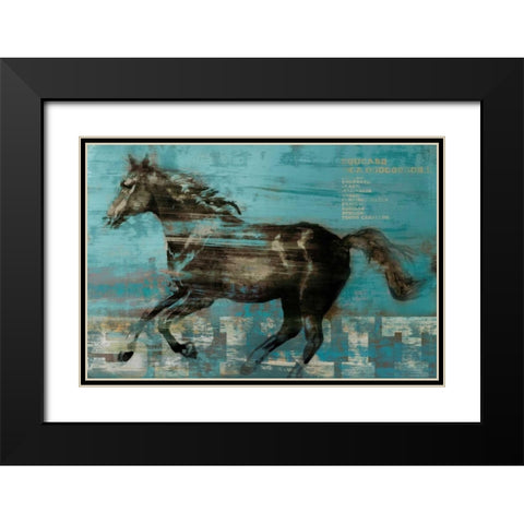 Spirit Black Modern Wood Framed Art Print with Double Matting by Selkirk, Edward