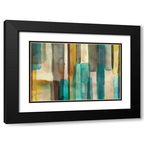 Everet II Black Modern Wood Framed Art Print with Double Matting by Selkirk, Edward