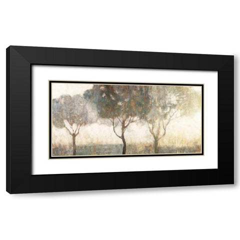 Dawn Black Modern Wood Framed Art Print with Double Matting by Edward Selkirk