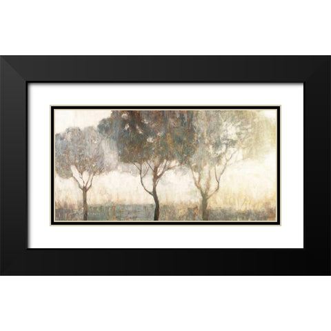 Dawn Black Modern Wood Framed Art Print with Double Matting by Edward Selkirk