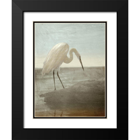 Victoria III Black Modern Wood Framed Art Print with Double Matting by Theodosiou, Matina