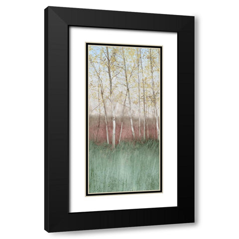 Late Sunday Black Modern Wood Framed Art Print with Double Matting by Theodosiou, Matina