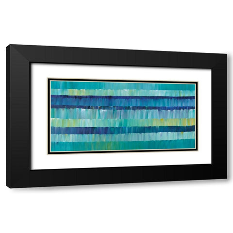 Port Credit Black Modern Wood Framed Art Print with Double Matting by Gress, Thomas