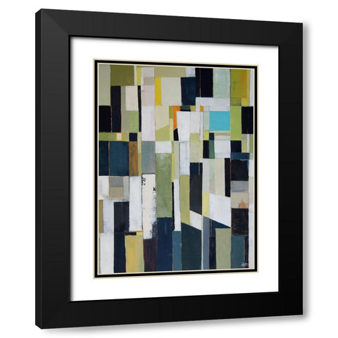 SkylightÂ  Black Modern Wood Framed Art Print with Double Matting by Bluefield, Tina