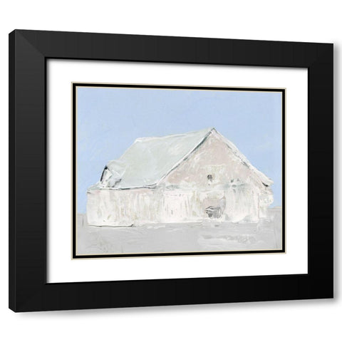 Oakdale Ranch IIÂ  Black Modern Wood Framed Art Print with Double Matting by Stellar Design Studio