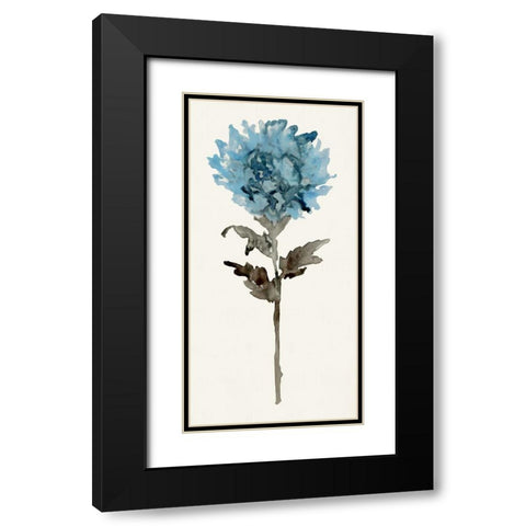 Flourishing Floral III   Black Modern Wood Framed Art Print with Double Matting by Stellar Design Studio