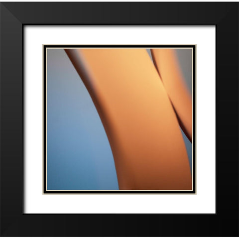 Orange Highway IÂ  Black Modern Wood Framed Art Print with Double Matting by Surma and Guillen