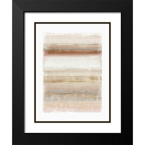 Magnetic  Black Modern Wood Framed Art Print with Double Matting by Medvedeva, Anna