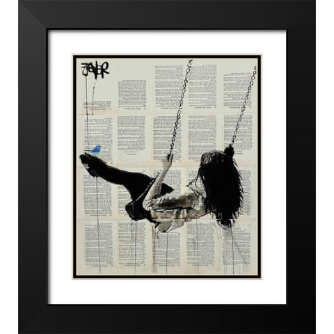 Where Nothing Matters  Black Modern Wood Framed Art Print with Double Matting by Jover, Loui