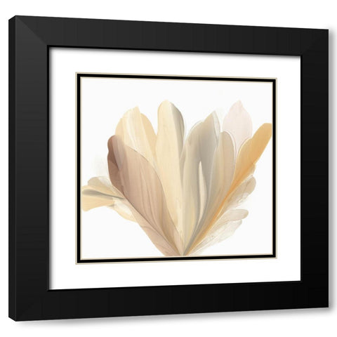 Blooming Wisdom  Black Modern Wood Framed Art Print with Double Matting by McFarland, Vicki