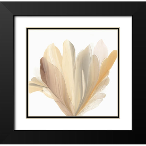 Blooming Wisdom  Black Modern Wood Framed Art Print with Double Matting by McFarland, Vicki