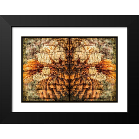 Autumnal Spirit I Black Modern Wood Framed Art Print with Double Matting by Vincze
