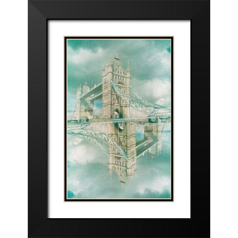 Enveloped  Black Modern Wood Framed Art Print with Double Matting by Vandenabeele, Robin