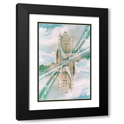 The Inbetween  Black Modern Wood Framed Art Print with Double Matting by Vandenabeele, Robin