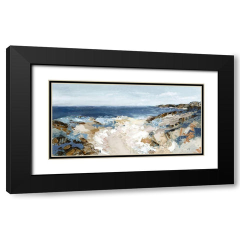 Path to the Sea  Black Modern Wood Framed Art Print with Double Matting by Mavis, Luna