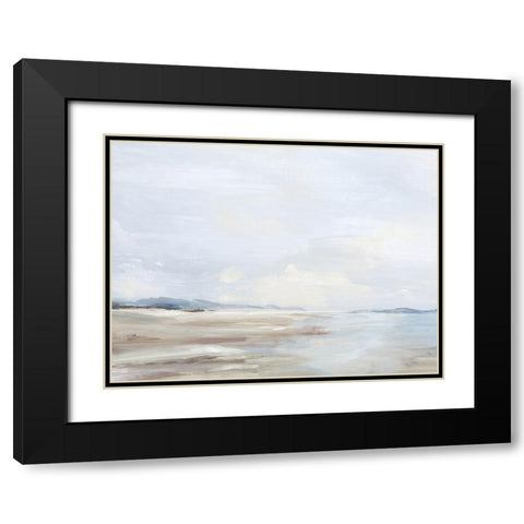 Tranquility of Water II Black Modern Wood Framed Art Print with Double Matting by Mavis, Luna