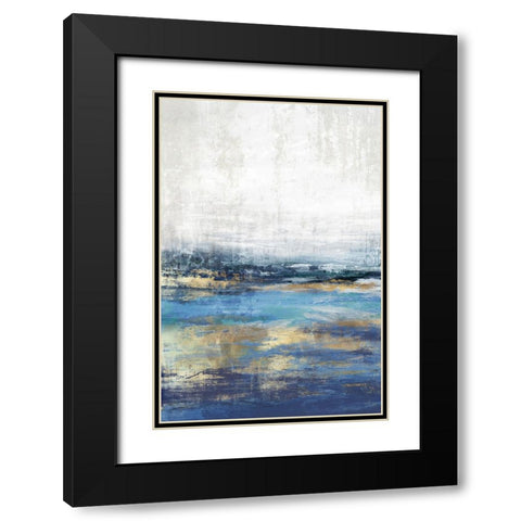 Peace Antebellum Black Modern Wood Framed Art Print with Double Matting by Mavis, Luna