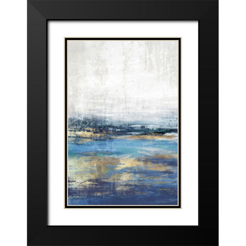Peace Antebellum Black Modern Wood Framed Art Print with Double Matting by Mavis, Luna