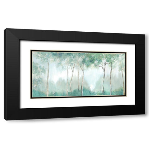 Majestic Redwoods Black Modern Wood Framed Art Print with Double Matting by Mavis, Luna