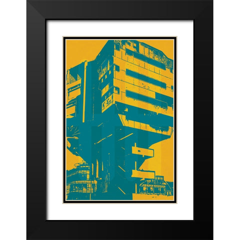 Architecture VI  Black Modern Wood Framed Art Print with Double Matting by William, Gary